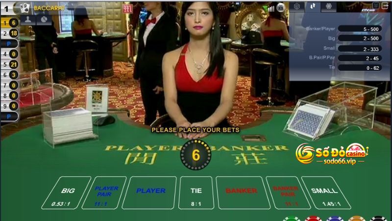 Sảnh Live Casino cung cấp nhiều tựa game hấp dẫn